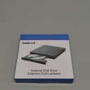 External DVD Drive USB 3.0 USB C CD Burner CD/DVD +/-RW Optical Drive, Slim Portable DVD CD ROM Rewriter Writer Duplicator for Laptop Desktop PC Windows 11/10/8/7 MacBook Mac Linux OS Apple