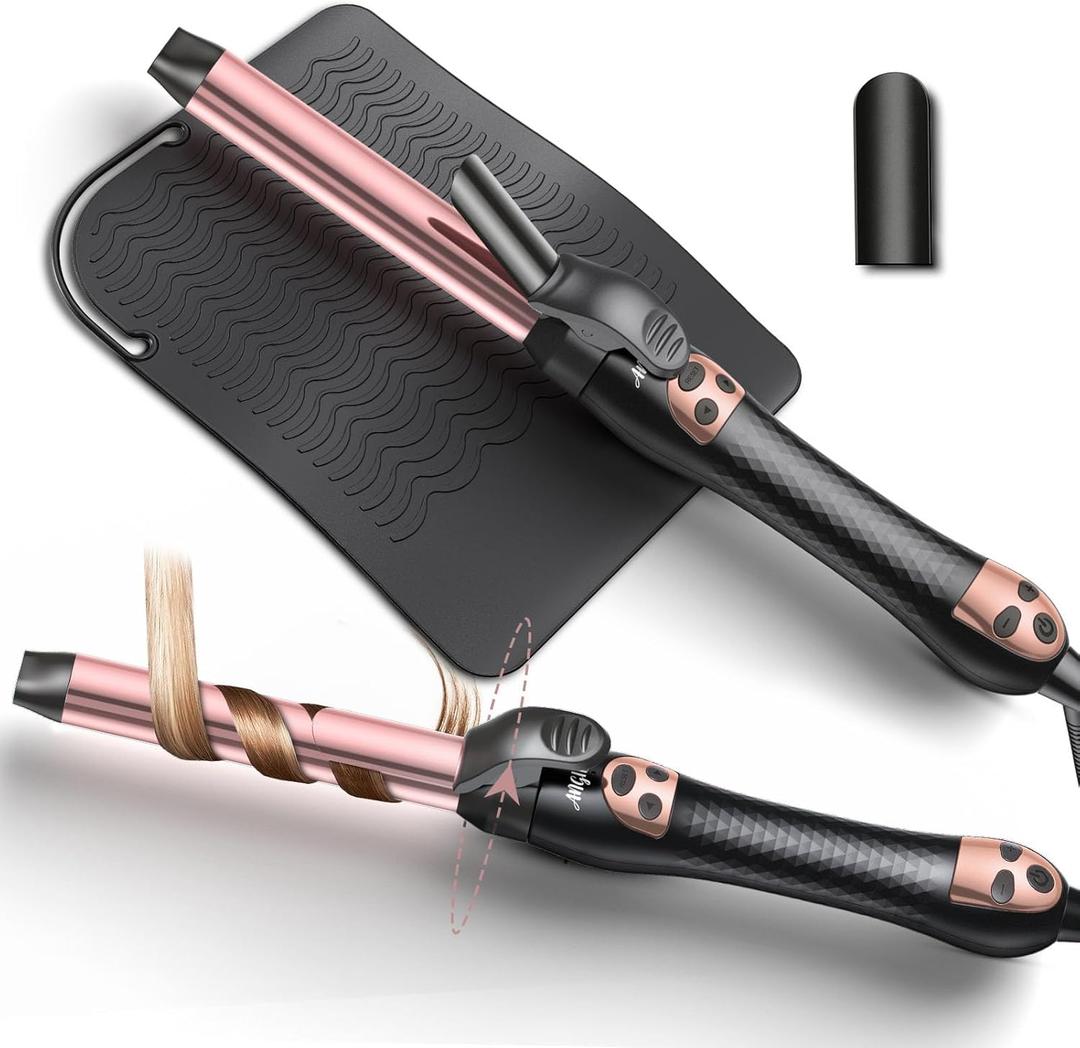 Rotating Curling Iron, Beach Waves Hair Curler A5