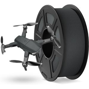 JAYO Rapid Matte PETG Filament 1.75mm Gray 1.1KG, High Speed 30-600mm/s 3D Printer Filament, High Toughness & Impact Resistance, 1.1kg Spool(2.4lbs)