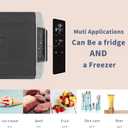 Alpicool T60 Dual Temperature Control 12 Volt Refrigerator 63 Quart Portable Car Fridge Freezer (-4°F~68°F) for Truck, RV, Boat, Camping and Travel