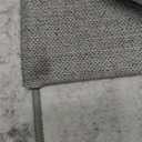 COMSLE Door Mat, Front Door Mat Indoor for Entrance Faux Wool Absorbent Non Slip Modern Throw Rug for Entryway Hallway Muddy Paws - Pet Friendly, 32x48 Inches,Modern Gray Machine Washable