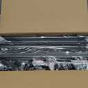 ALLZONE Tension Curtain Rods for Windows, Adjustable 31 to 83 Inch Wide, Freestanding Curtain Rods No Drilling, Apartment Renter Friendly, Heavy Duty, for Room Divider, Doorway,63 to 130Inch Height