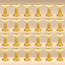 24 Pcs LED Cordless Table Lamp Bulk Rechargeable,Gold
Portable Wireless Lamps, 3 Color Stepless Dimming, 15 Hour Battery, Touch Control, Wedding Home Restaurant Decor