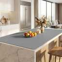 Silicone Mat 3FT x 5FT (90x150cm), Gray, 59.1"L x 35.5"W