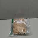 Sea Team 24-Pack Velvet Ribbon Bows, Decorative Bowknot for Christmas Tree, Wreath, Garland, Art Crafts, Bouquets, Seasonal Decorations, Beige (1'' Wide, 5 x 7 Inch)