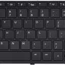 Replacement Keyboard for HP Probook 450 G5 455 G5 & Probook 470 G5 Laptop, Probook 470 G5 Keyboard with Backlit US Layout L01028-001 L01027-001