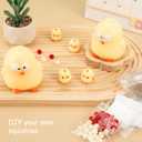 ZIFTY Squeeze Toys Handmade Duck Squishy Stress Chick Relief Toys with Accessories for Adults Relieving Fidget Toys Party Favors for Adults Birthday