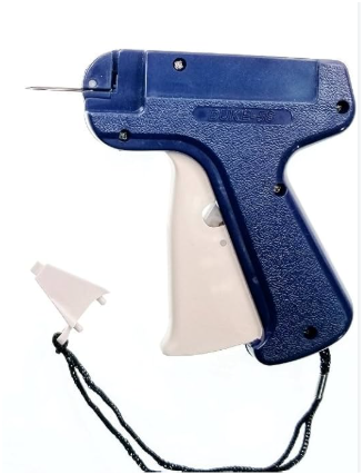 Clothes Price Label Tagging, Labeler Clothing Tag Attacher with 1000(±50) White Barbs Fasteners and 5 Extra Steel Needles