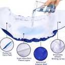 CuteBone Washable Dog Diapers Male with Snaps Reusable 3pcs a Pack Doggie Belly Band for Male Dogs Wraps KDM01L - L