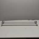 TocTen Double Bath Towel Bar - Thicken SUS304 Stainless Steel Towel Rack for Bathroom, Bathroom Accessories Double Towel Rod Heavy Duty Wall Mounted Towel Holder (Brushed Nickel, 33 in)