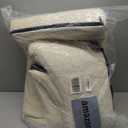 Dog Car Seat for Medium Dogs Up to 40lbs,Easy to Install with Adjustable Straps,Anti-Slip Base,Fully Detachable and Washable,Soft Fabric Fill in Memory Foam,2 Side Pockets(Beige,Medium)