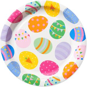 American Greetings 36-Count Dessert Plates, Easter Party Supplies