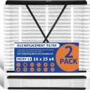 IYOUYA 2 Pack 413 Replacement Filter Compatible with AprilAire Whole House Air Purifier 1410, 1610, 2410, 2416, 3410, 4400, MERV 13, 16 x 25 x 4 Air Filter