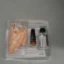 BOBISUKA Elf Ears & Spirit Gum Kit - 3 Pairs Soft Latex Fairy Pixie Ears, Makeup Adhesive & Remover- Ideal for Vampire, Elven, & Masquerade Cosplay - Perfect for Halloween & Costume Party