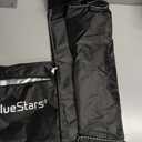 BlueStars Washing Machine Cover For Top-load - Premium Outdoor Protection For Most Washer Dryer Cover - W29x D28x H43 (Black)