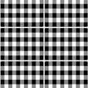 Black and White Plastic Placemats Set of 6 Check Plaid Table Mats Black Buffalo Plaid Place Mats Wipe Clean Washable Table Placemats for Indoor Outdoor Heat Resistant Kitchen Dining Table