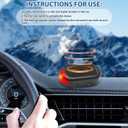 2 x Car Interference Antifreeze Instrument,Universal Solar Car Windshield De-Icer,Reusable Anti-Ice Solution,Automotive Snow Removal Tool for Winter Emergency(3PCS)