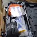 VEVOR Demolition Jack Hammer, MAX 2200W Electric Jackhammer Heavy Duty, 1350 BPM Concrete Breaker 6pcs Chisels Bit Chipping W/Case (Orange)