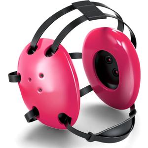 Wrestling Headgear Kids Youth Head Gear Wrestling Adjustable Ear Guard Straps MMA Jiu Jitsu for Men Women Adults (Pink/Black)