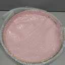 MAONAME 13" Round Tray, Pink Serving Tray with Handles, Modern Decorative Trays for Coffee Table, Plastic Ottoman Trays for Ottoman, Bathroom, Decor