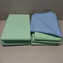 Noovirum Chuck Pads Washable - 34"x52"(Pack of 4) - Reusable Bed Underpads for Adults - Chux Pads for Incontinence - Heavy Absorbency Waterproof Mattress Protector for Elderly, Bedwetting, Postpartum