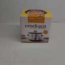 Crock-Pot 4.5 Quarts Manual Design Series Slow Cooker with 3 Manual Heat Settings Cooks Meals for 4 Plus People with Removable Stoneware Bowl, Silver