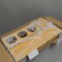 9 IN 1 Bamboo Foil and Plastic Wrap Organizer for Kitchen Drawer, Plastic Bag Organizer Organization and Storage, Food Storage Bag Organizer with Labels for Quart Gallon Snack Sandwich Bag (Natural)