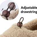 RockDove Womens Sherpa Fleece Camp Slippers Memory Foam Indoor Outdoor Machine Washable