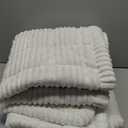 Couch Cover for Dogs Washable, Fuzzy Pet Couch Covers for 3 Cushion Sofa Pet Friendly, Non Slip Sofa Cover (White, 27.6" x 70.9"/70 x 180cm)