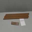 Yecaye Cord Hider, 113in Brown Cord Covers for Wires on Wall, One-Cord Cord Organizer, Easy Install Cable Management Kit, Cord Cover Home Office, W0.59in H0.4in, Brown