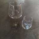 C CREST  Glasses Set of 7, , Lead-free, Clear, Durable Glassware