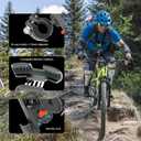 Bike Phone Holder Mount, [Super Stable Metal] Motorcycle Phone Mount with Security Lock, Bicycle Phone Holder Handlebar with Soft Cushion & Adjustable Clip Compatible with 4.7''-6.8'' Phone