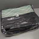 Lahome Outdoor Rugs 8x10 Waterproof, Reversible Plastic Large Outdoor Rug for Patios, Outside RV Mat Carpet for Patio Deck Porch Backyard Balcony Picnic Trailer(Pink/Green, 8' x 10')