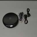 Deluxe Products CD Player Portable with 60 Second Anti Skip, Stereo Earbuds, Includes Aux in Cable and AC USB Power Cable for use at Home or in Car