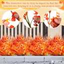 Giegxin 70 Bundles Artificial Fall Flowers for Outdoors Decoration Fall Fake Autumn Plants UV Resistant Faux Plastic Mums No Fade Boston Fern for Thanksgiving Garden Patio Porch Autumn Indoor Decor