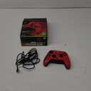 PDP Gaming REMATCH Enhanced Wired Gaming Controller: Licensed Gamepad for Xbox Series X|S, Xbox One, Windows PC, Mappable Back Buttons, Customizable Triggers, Audio Control, Companion App: Spirit Red