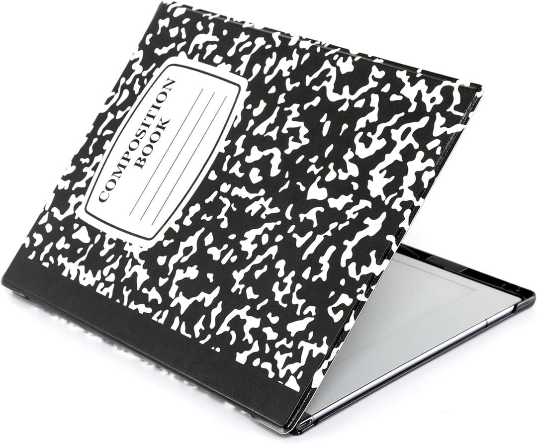 CoBak Case for Remarkable 2 Paper Tablet - Lightweight and Protective Book Folio Cover with Built-in Pen Holder - for 10.3" 2020 Released, Black Notebook