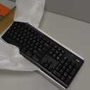 Logitech K270 2.4 GHz Wireless Keyboard for Windows, Full Size, Numeric Keypad, 8 Multimedia Keys, 2 Years Battery Life, PC, Laptop, Spanish QWERTY Layout - Black