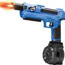 Electric Water Gun for Adults Kids, Automatic Squirt Gun with a Long Range of up to 24 Ft, LED Light Large Capacity IP7 Waterproof Fully Auto Water Gun (OOS)