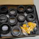 Gas Can Spout Replacement Kit, Gas Can Nozzle Replacement (5 Kit-White) All gaskets are installed and ready to use upon receipt. For 1/2/5/10 gallon gas can. Easy and convenient to use