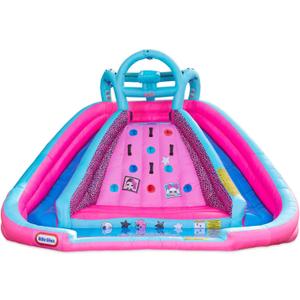 L.O.L. Surprise Inflatable River Race Water Slide with Blower