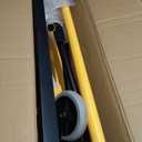 4 in 1 Convertible Hand Truck Dolly Cart with Wheels, 1000Lbs Capacity, Heavy Duty Stair Climbing Hand Trucks with Bungee Cord & Strap for Flat Ground & Stairs, Logistics, Home, Office, Yellow