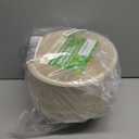 Homestockplus 48 Oz Disposable Bowls  Heavy Duty and Compostable Bowl  Made from Sugarcane and Bamboo Fibers, Microwave Safe  Large Paper Bowl for Soup, Salad, Ramen, Popcorn, etc. [50 Pack]