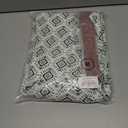 LOLONG Women's Casual Button Front Midi Dresses Spring 2025 Puff Long Sleeve Printed Ruffle Hem Boho Flowy Dress (M)