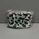 3Pcs Makeup Bag,Travel Makeup Bag,Makeup Bags for Women,Makeup Brush Bag,Large Capacity PU Cosmetic Bag,Waterproof and Durable-Black Cow Pattern