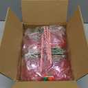 Ciieeo Strawberry Plastic Cups with Straws 8 Pcs Kids Drinking Cups for Summer Parties and Birthday Events 4.72X3.93X7.48In Fashionable Fruit Straw Cups