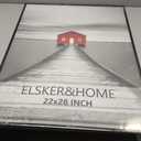ELSKER&HOME 22x28 Frame, Poster Picture Frames 1 Pack Black for Horizontal or Vertical Wall Mounting, Sturdy and Scratch-proof