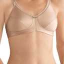 Amoena Women's Rita Wire-Free with Coolmaxa Pockets Bra (44D, Nude)