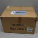 Clear Makeup Organizer with Gold Frame  Countertop Vanity Organizer for Skincare, Lipsticks, Perfume & Brushes  Bathroom Cosmetic Storage Display Box (Glear)