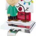 Kurt Adler 5-Inch Peanuts Charlie Brown with Doghouse Stocking Holder